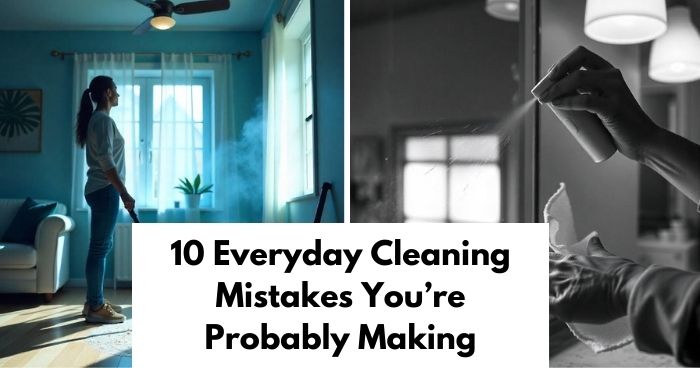 10 Everyday Cleaning Mistakes You’re Probably Making