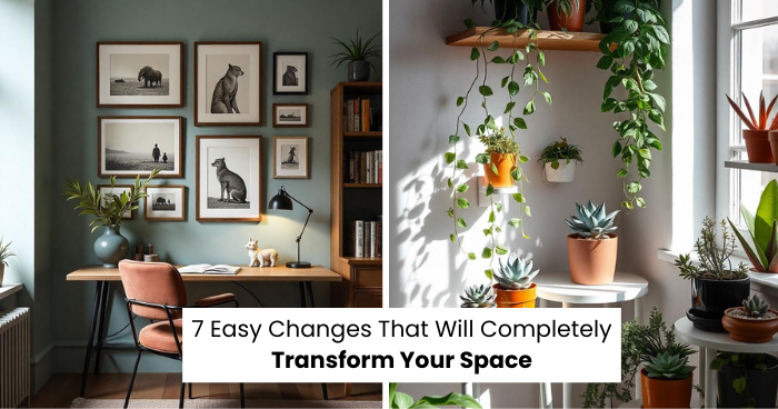 7 Easy Changes That Will Completely Transform Your Space