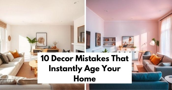 10 Decor Mistakes That Instantly Age Your Home