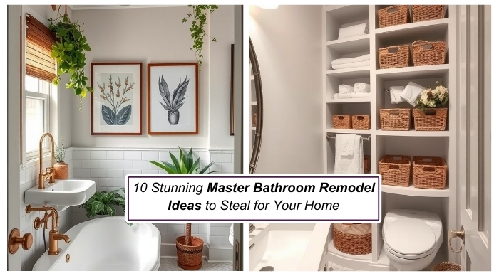 10 Stunning Master Bathroom Remodel Ideas to Steal for Your Home