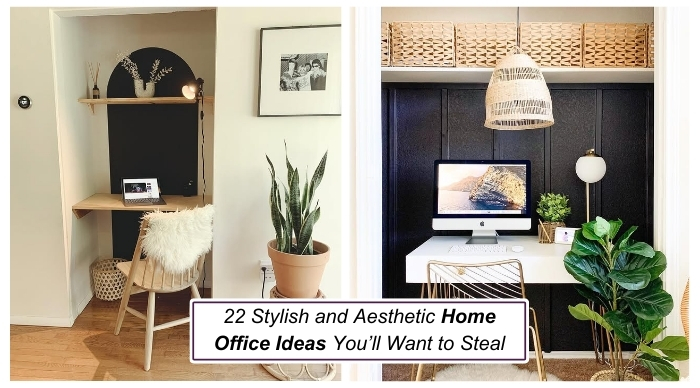 22 Stylish and Aesthetic Home Office Ideas You’ll Want to Steal